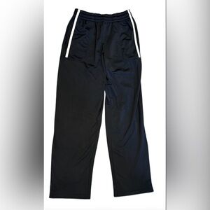 Nike Air Jordan Men’s Sweatpants Black Jumpman Logo Ankle Zipper Size Small